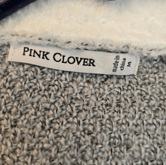 Pink Clover Womens Millicent Long Sleeve Cardigan Multicolor Stripped Medium New - Picture 5 of 11